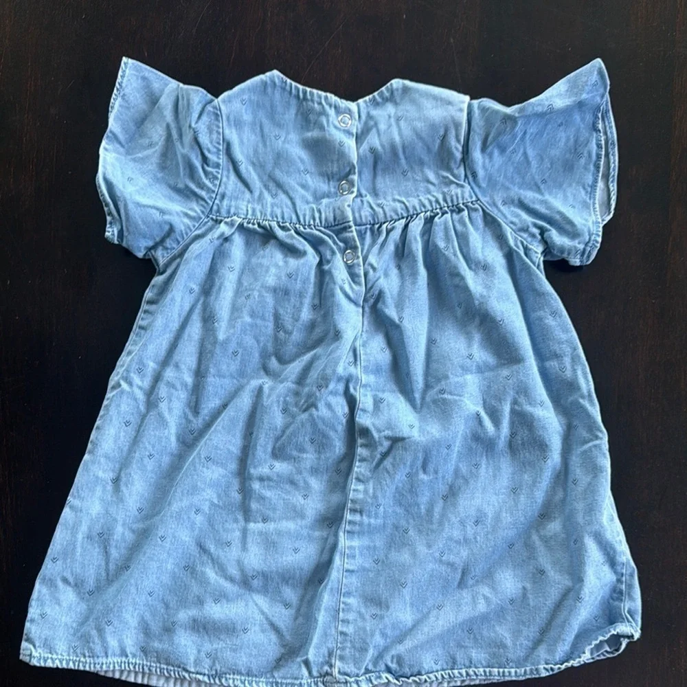 Zara Kids Sky Blue Blouse - Picture 4 of 4